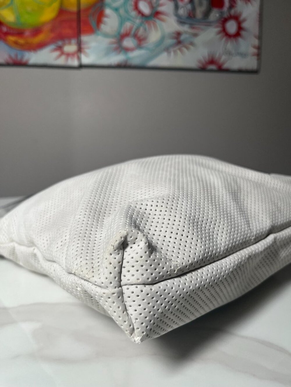 SURI FREY White Perforated Crossbody Bag - Picture 9 of 13